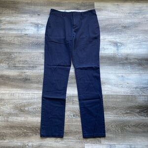 OLD NAVY Men's Navy Pants in Signature Athletic Fit TALL